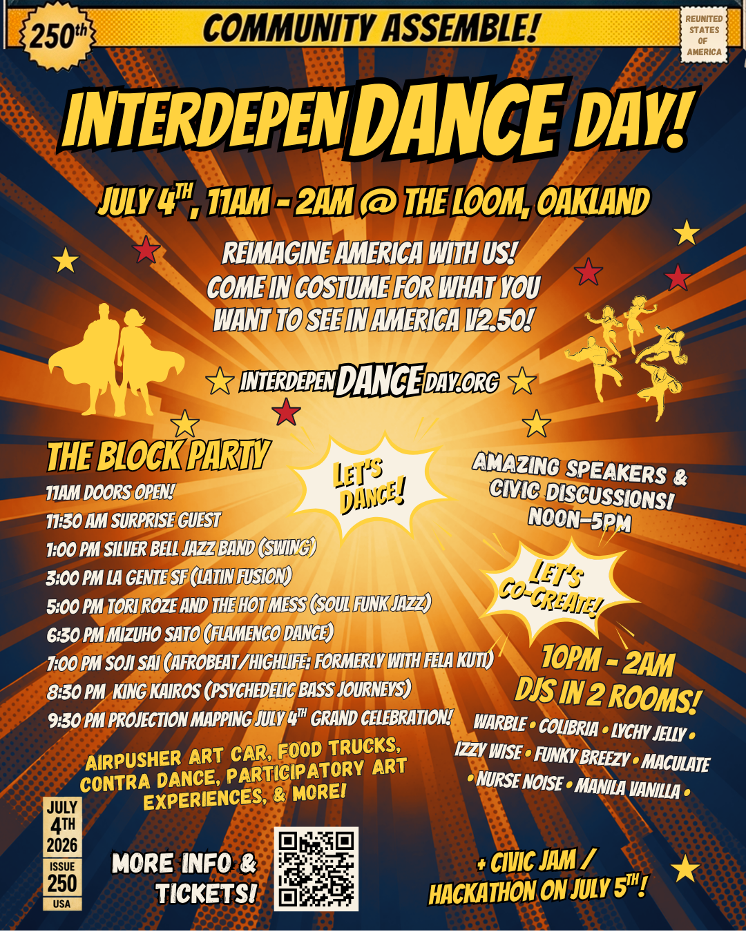 Lineup flyer